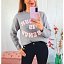 Jersey Gris Letras